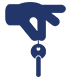 Hand and Key Icon